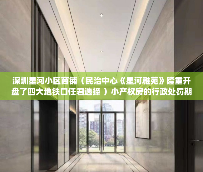 深圳星河小区商铺（民治中心《星河雅苑》隆重开盘了四大地铁口任君选择 ）小产权房的行政处罚期是多久，