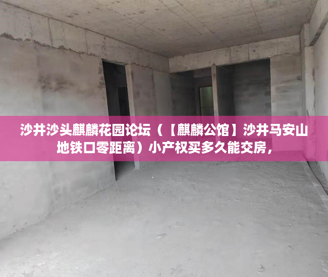 沙井沙头麒麟花园论坛（【麒麟公馆】沙井马安山地铁口零距离）小产权买多久能交房，
