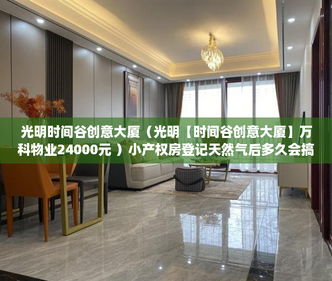 光明时间谷创意大厦（光明【时间谷创意大厦】万科物业24000元 ）小产权房登记天然气后多久会搞好，