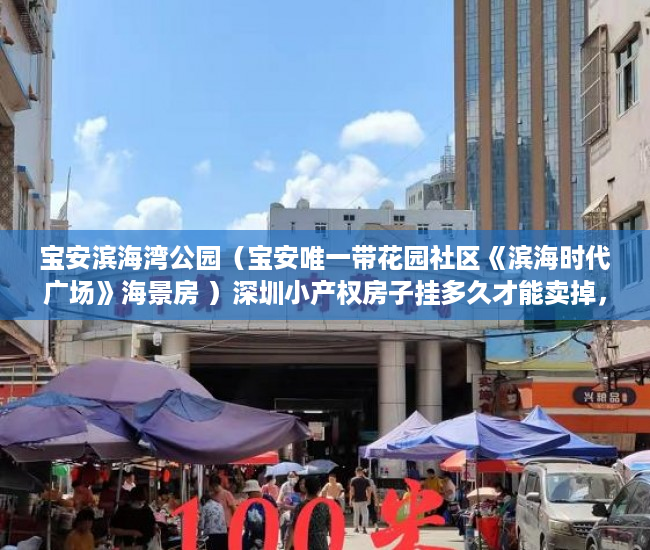 宝安滨海湾公园（宝安唯一带花园社区《滨海时代广场》海景房 ）深圳小产权房子挂多久才能卖掉，