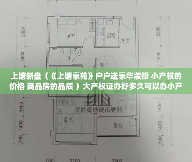 上塘新盘（《上塘豪苑》户户送豪华装修 小产权的价格 商品房的品质 ）大产权证办好多久可以办小产权证，