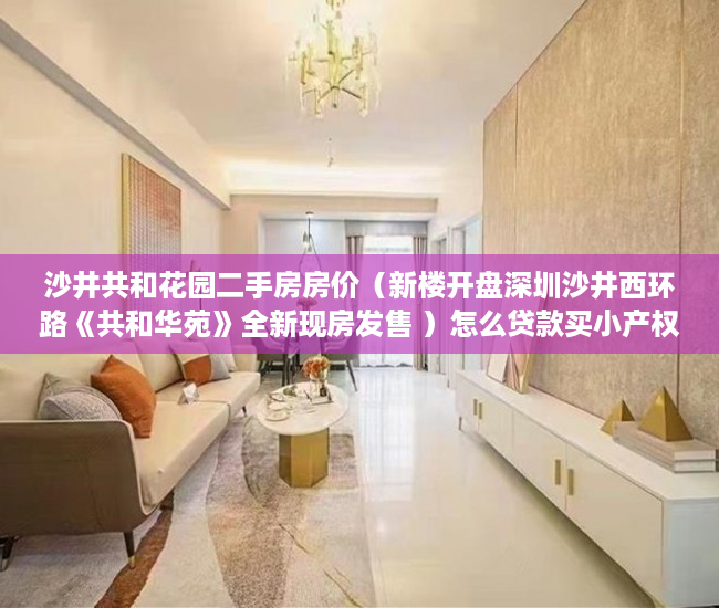 沙井共和花园二手房房价（新楼开盘深圳沙井西环路《共和华苑》全新现房发售 ）怎么贷款买小产权房，
