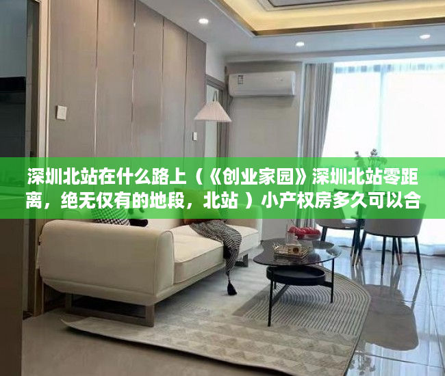 深圳北站在什么路上（《创业家园》深圳北站零距离，绝无仅有的地段，北站 ）小产权房多久可以合法，