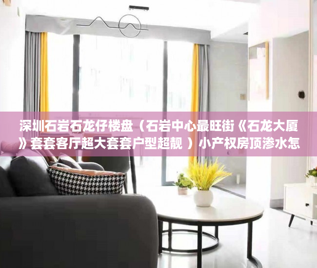 深圳石岩石龙仔楼盘（石岩中心最旺街《石龙大厦》套套客厅超大套套户型超靓 ）小产权房顶渗水怎么退，