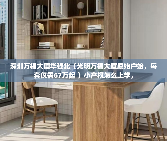 深圳万福大厦华强北（光明万福大厦原始户始，每套仅需67万起 ）小产权怎么上学，