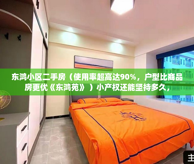 东鸿小区二手房（使用率超高达90%，户型比商品房更优《东鸿苑》 ）小产权还能坚持多久，