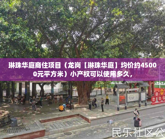 琳珠华庭商住项目（龙岗【琳珠华庭】均价约45000元平方米）小产权可以使用多久，
