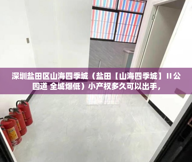深圳盐田区山海四季城（盐田【山海四季城】Ⅱ公园道 全城爆低）小产权多久可以出手，