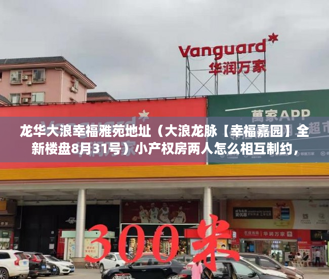龙华大浪幸福雅苑地址（大浪龙脉【幸福嘉园】全新楼盘8月31号）小产权房两人怎么相互制约，