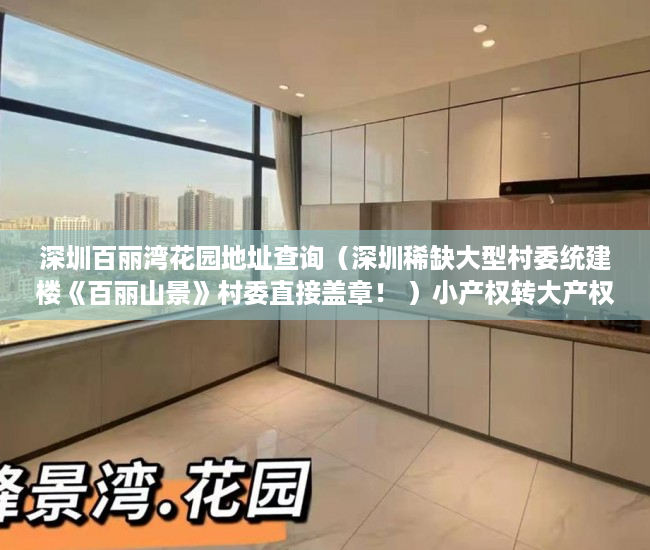 深圳百丽湾花园地址查询（深圳稀缺大型村委统建楼《百丽山景》村委直接盖章！ ）小产权转大产权多久可以下来，