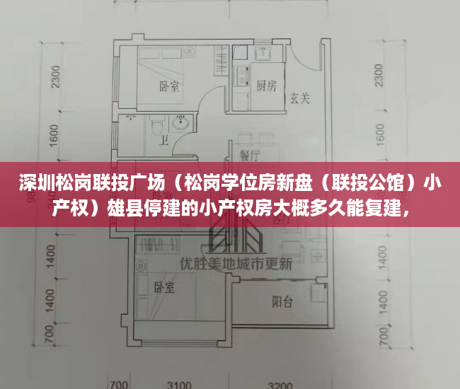 深圳松岗联投广场（松岗学位房新盘（联投公馆）小产权）雄县停建的小产权房大概多久能复建，