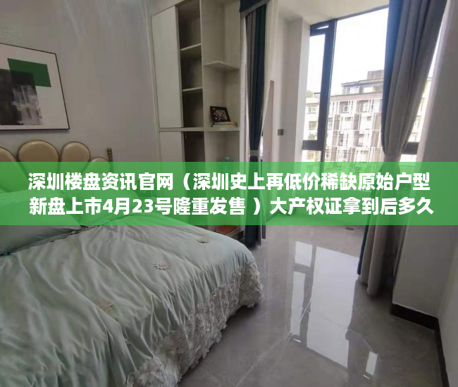 深圳楼盘资讯官网（深圳史上再低价稀缺原始户型 新盘上市4月23号隆重发售 ）大产权证拿到后多久能拿到小产权证，